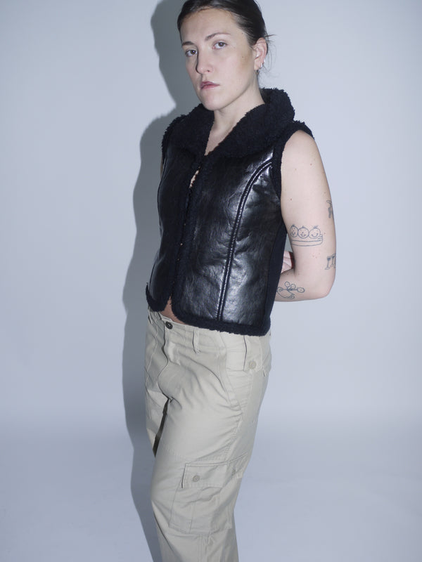 Fur vest
