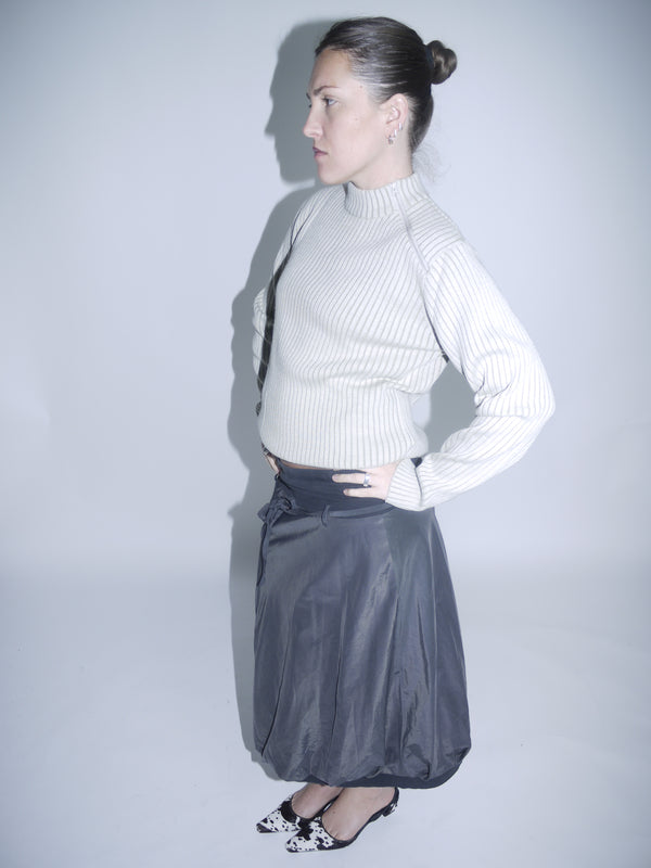 Shoulder ZIP Pullover