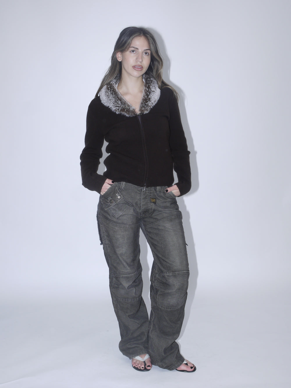 Fur Zip Jacket