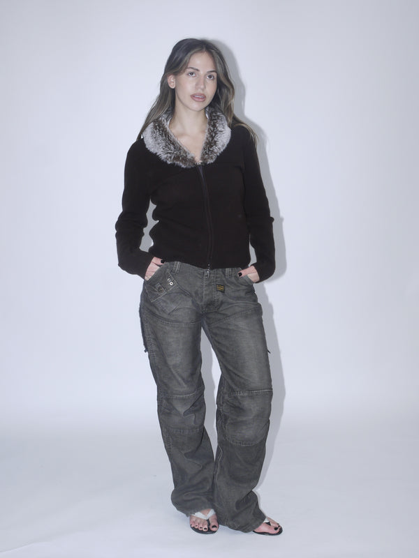Fur Zip Jacket