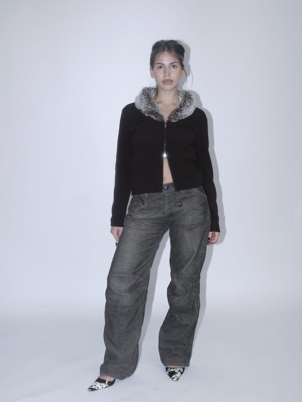 Fur Zip Jacket
