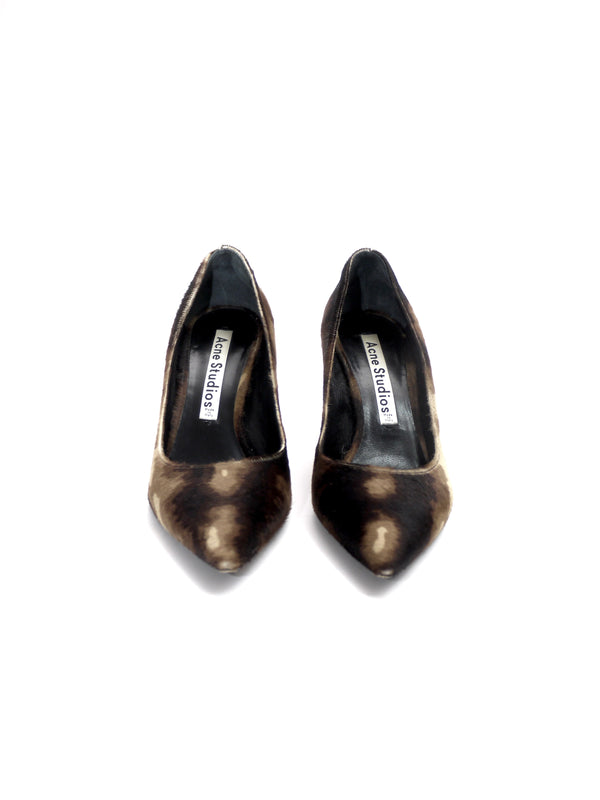 Acne Studio Fur Pumps